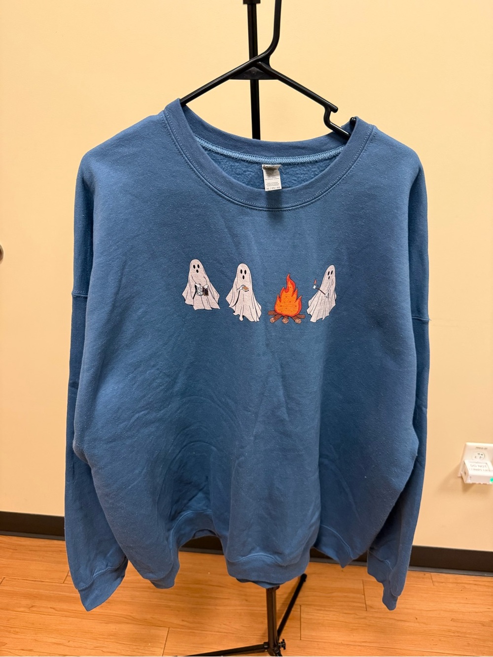 Gildan Ghost Roasting Marshmallows Crew Neck - 3X